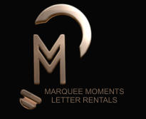 MARQUEE MOMENTS LETTER RENTALS